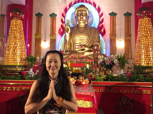 薛燕希望佛法能助人解決內心困惑，積極認真生活。